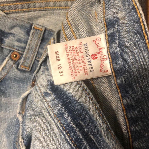 Distressed Lucky Brand Jeans - Picture 5 of 6